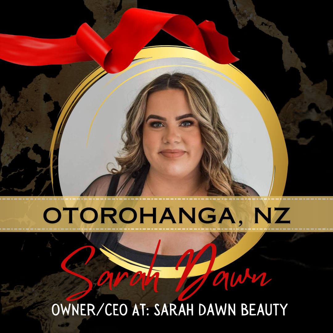 OTOROHANGA, NZ - SARAH DAWN BEAUTY