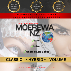 MOEREWA 2 Day Beginner Classic, Hybrid and Volume Class MAY 23rd & 24th, 2024